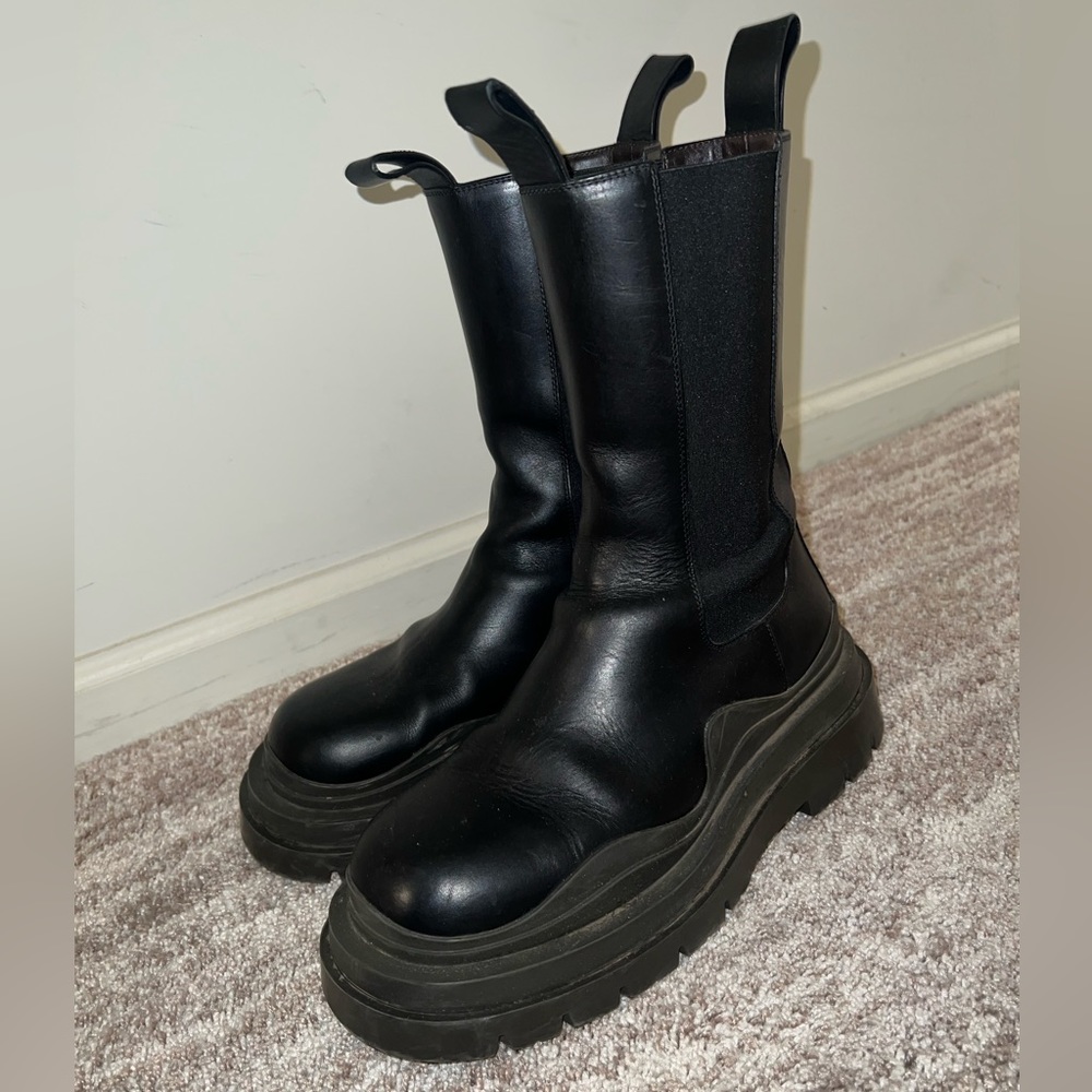 Worn, Bottega Veneta boots